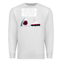 Oatmeal Heather polite jaws Premium Sweatshirt - artisFamous