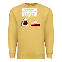 Antique Gold polite jaws Premium Sweatshirt - artisFamous