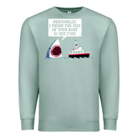 Seafoam polite jaws Premium Sweatshirt - artisFamous