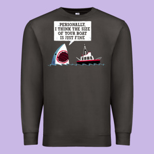 Polite Jaws Premium Sweatshirt Designed By Artisfamous
