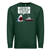 Sports Green polite jaws Premium Sweatshirt - artisFamous