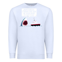 White polite jaws Premium Sweatshirt - artisFamous