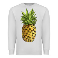 Dove Grey pineapple Premium Sweatshirt - JahusDesignShop