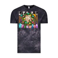 Cloud Black Easter Bunny Tumbler Vintage Tee - BundleAndBundleShop