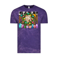 Cloud Purple Easter Bunny Tumbler Vintage Tee - BundleAndBundleShop
