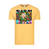 Vintage Mustard Easter Bunny Tumbler Vintage Tee - BundleAndBundleShop