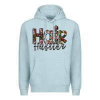Blue Mist hair hustler Premium Hoodie - SublimationCraftShop