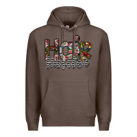 Coffee hair hustler Premium Hoodie - SublimationCraftShop