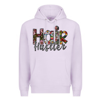 Lilac hair hustler Premium Hoodie - SublimationCraftShop