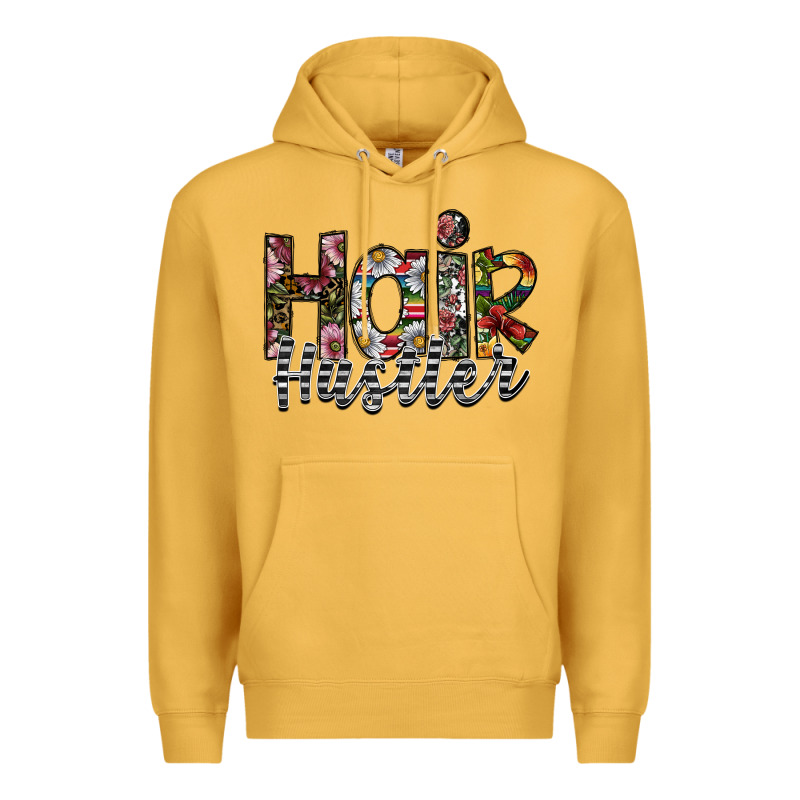 Hair Hustler Premium Hoodie by SublimationCraftShop | Teevron