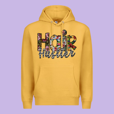 Hair Hustler Premium Hoodie Designed By Sublimationcraftshop