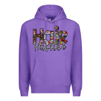 Purple hair hustler Premium Hoodie - SublimationCraftShop