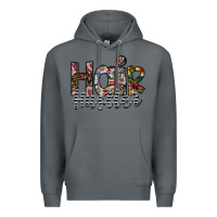 Rock hair hustler Premium Hoodie - SublimationCraftShop