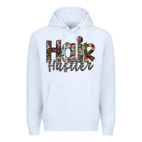 White hair hustler Premium Hoodie - SublimationCraftShop