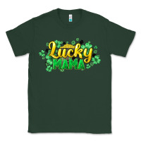 Sports Green Lucky mama mother's day Classic Tee - HowdyJamesFarm