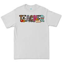 Dove Grey teacher Premium Tee - OliviaCreatesArt