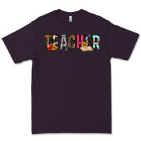 Plum teacher Premium Tee - OliviaCreatesArt