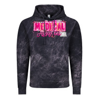 Cloud Black valentine medical assistant Vintage Hoodie - CowhideDigitalArt