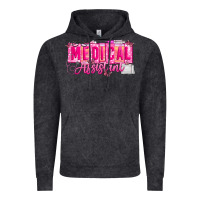 Vintage Black valentine medical assistant Vintage Hoodie - CowhideDigitalArt