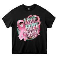 Black love hope cure Heavy Core Tee - CowGirlArtShop