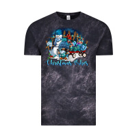 Cloud Black christmas vibes Vintage Tee - FaDigitalArtStudio