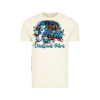 Vintage Arctic christmas vibes Vintage Tee - FaDigitalArtStudio