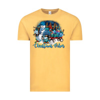 Vintage Mustard christmas vibes Vintage Tee - FaDigitalArtStudio
