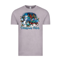 Vintage Zinc christmas vibes Vintage Tee - FaDigitalArtStudio