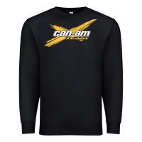 Black can am team Premium Sweatshirt - artisFamous