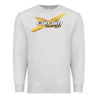 Dove Grey can am team Premium Sweatshirt - artisFamous