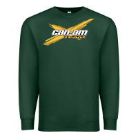 Sports Green can am team Premium Sweatshirt - artisFamous
