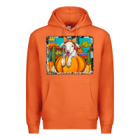 Carrot autumn sheep in a pumpkin Premium Hoodie - Jasminsmagicworld