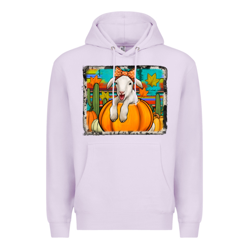 Autumn Sheep In A Pumpkin Premium Hoodie by Jasminsmagicworld | Teevron