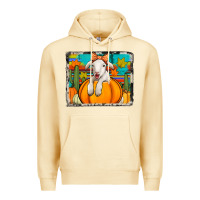 Pina Colada autumn sheep in a pumpkin Premium Hoodie - Jasminsmagicworld