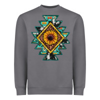 Storm aztec leopard sunflower Heavyweight Sweatshirt - JahusDesignShop