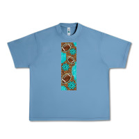 Pebble Blue american football with leopard pen wraps Urban Heavy Tee - BundleAndBundleShop