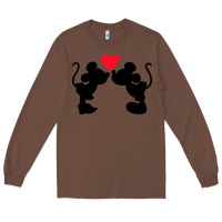 Chestnut Minnie Mouse Long Sleeve Tee - CowhideDigitalArt