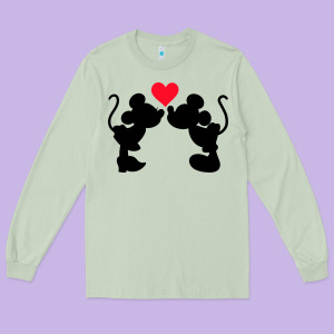 Minnie Mouse Long Sleeve Tee Designed By Cowhidedigitalart