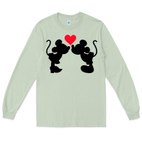 Matcha Minnie Mouse Long Sleeve Tee - CowhideDigitalArt