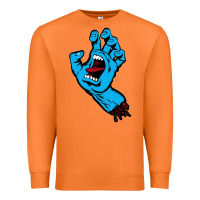 Carrot santacruz screaming hand Premium Sweatshirt - artisFamous