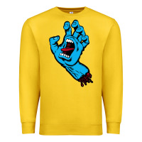 Lemon santacruz screaming hand Premium Sweatshirt - artisFamous
