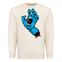 Sandshell santacruz screaming hand Premium Sweatshirt - artisFamous