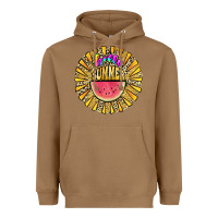 Toasted Coconut hello summer Heavyweight Hoodie - JahusDesignShop