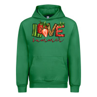 Emerald love summer strawberry Urban Hoodie - Jasminsmagicworld