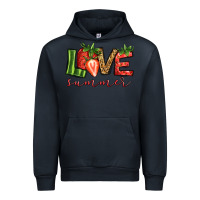 Navy love summer strawberry Urban Hoodie - Jasminsmagicworld