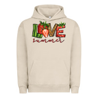 Pigment French Oak love summer strawberry Urban Hoodie - Jasminsmagicworld