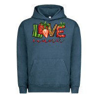 Pigment Midnight Navy love summer strawberry Urban Hoodie - Jasminsmagicworld