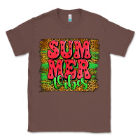Chestnut summer vibes watermelon leopard background Classic Tee - Jasminsmagicworld