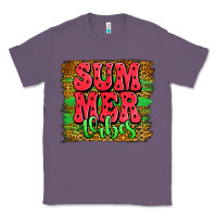 Lavender summer vibes watermelon leopard background Classic Tee - Jasminsmagicworld