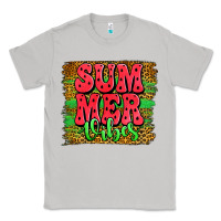Moon Dust summer vibes watermelon leopard background Classic Tee - Jasminsmagicworld